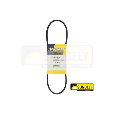 A & I Products Belt, Toro/Wheel Horse Drive 13.5" x0.5" x4" A-54505